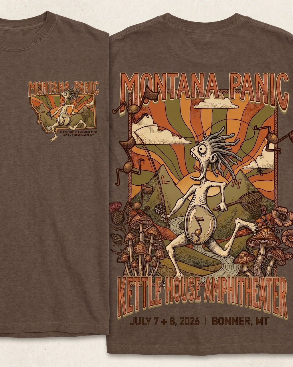 "Montana Panic" Short Sleeve- Solid Color