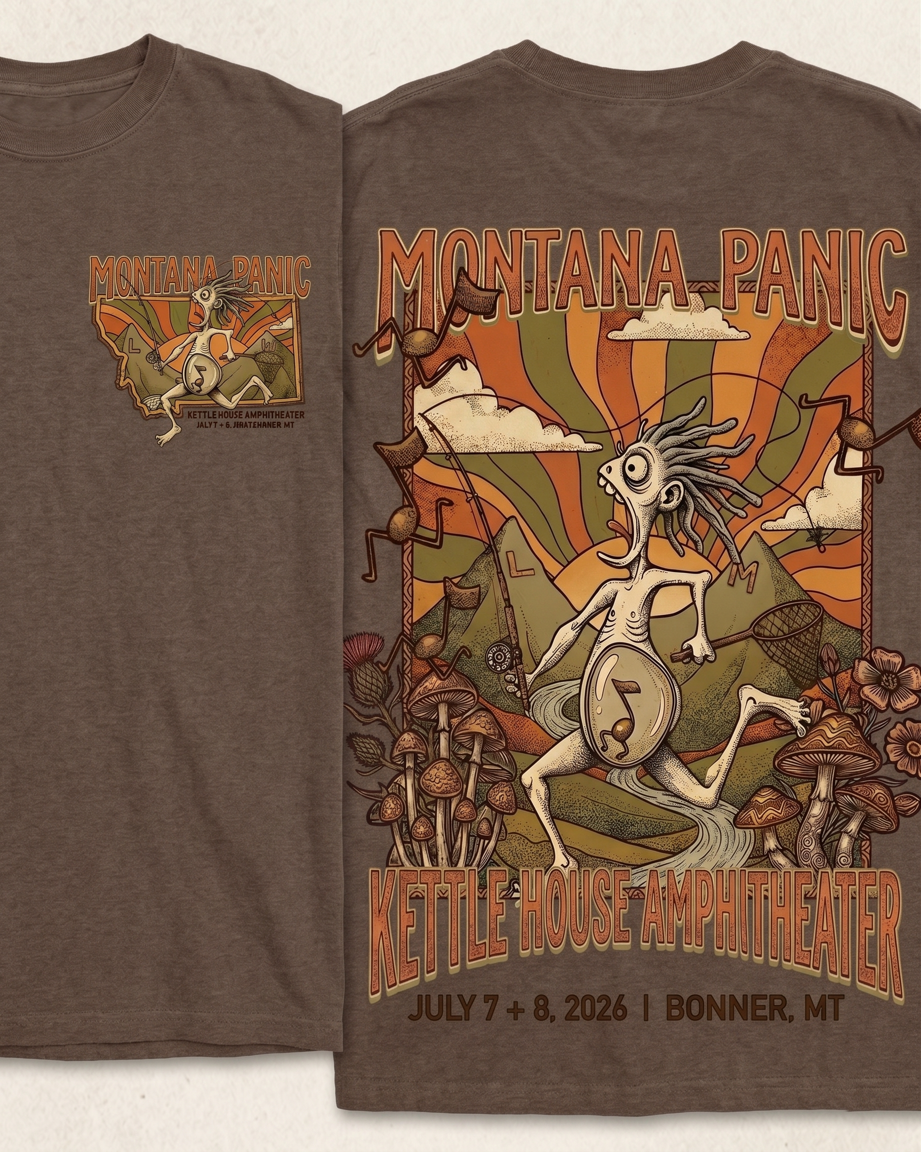 "Montana Panic" Short Sleeve- Solid Color